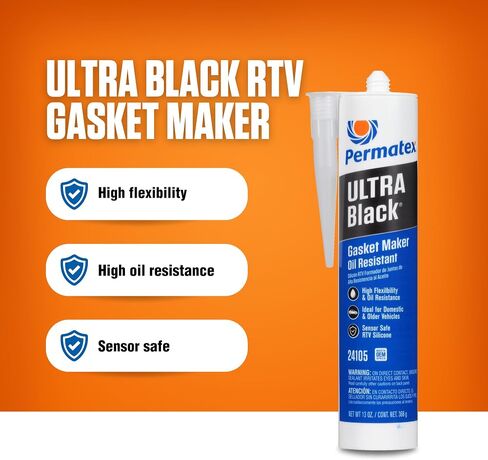 Permatex 99070 The Right Stuff Gasket Maker, 5 oz. - 2 Pack with Caulking Gun in Saudi Arabia