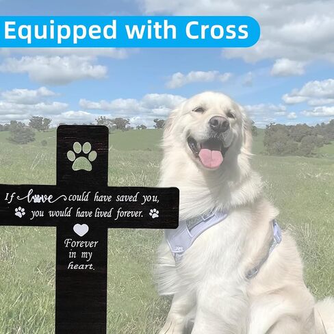 Eco-Friendly Pet Casket Body Bag, Pet Burial Box with Dignity, Dog Casket for Burial and Cremation by Customizing with Your Own Words for All Pets - Dogs, Cats, Rabbits and More.（L in Saudi Arabia