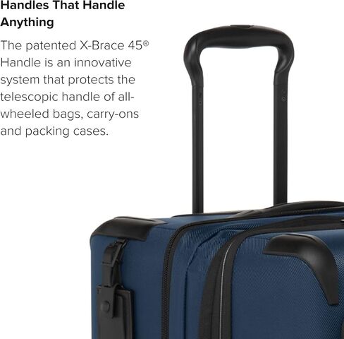 TUMI - Aerotour Continental Expandable 4 Wheeled Carry-On - Carry On Suitcase for Domestic & International Travel - Navy in Saudi Arabia