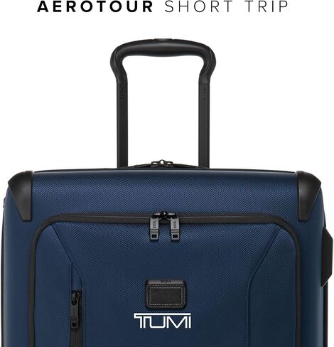 TUMI - Aerotour Continental Expandable 4 Wheeled Carry-On - Carry On Suitcase for Domestic & International Travel - Navy in Saudi Arabia