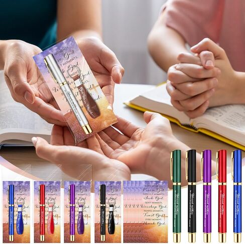 20 يضع هدايا يوم الأم للكنيسة الله يبارك الأمهات السيليكون الديني في سلسلة الكلام المقدس ، قلم الحبر مع بطاقات ملهمة هدية مسيحية لزوجة أمي باستر in Kuwait