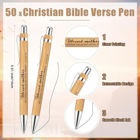 148 Pcs Mother's Day Church Gifts Bulk 36 God Bless Mother Keychains 36 Religious Bible Verse Pens with 36 Inspirational Prayer Cards 40 OPP Bags for Mothers Day Women Christian Gifts in Saudi Arabia