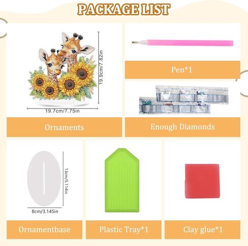 Bowetile Dolphin Diamond Art Desktop Ornaments Kits for Adults Beginners, 5D Special Shape Diamond Art Painting Animals Tabletop Ornaments, Crystal Gem Art Painting for Home Table Decor Crafts Gift in Kuwait