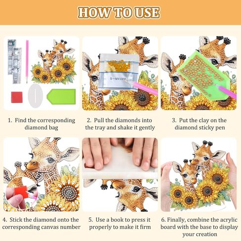 Bowetile Dolphin Diamond Art Desktop Ornaments Kits for Adults Beginners, 5D Special Shape Diamond Art Painting Animals Tabletop Ornaments, Crystal Gem Art Painting for Home Table Decor Crafts Gift in Kuwait