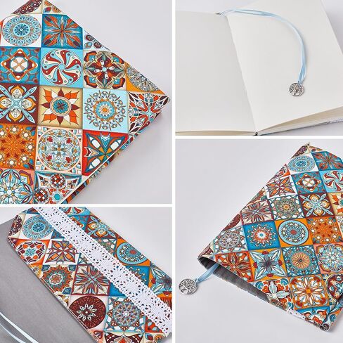 Chinese Retro Style a5 Book Covers for bibles and paperbacks,Book Sleeve Protector, Book Cloth for smutty Book Lovers Gifts 8.4x6.1x1 inches (A Book Cover, A5) in Kuwait