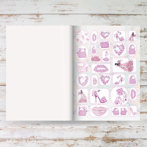Daphne's Diary Sticker Book | 750 Creative Stickers | Ideal for Diaries, Scrapbooks, and Bullet Journals | an Inspiring Book Full of Art Illustrations, Lifestyle, and Decorative Stickers in Saudi Arabia