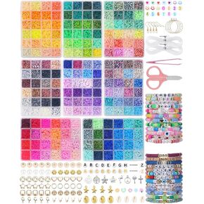 BestNow Clay Beads Barelet Make Make Kit 192 Color