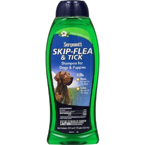 الرقيب Skip-Flea و Shampoo للكلاب ، القطن النظيف ، 18 أوقية