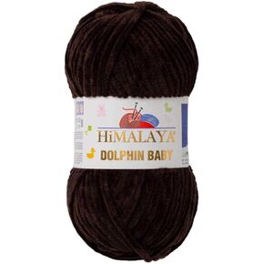 1 Skein/Pack Himalaya Dolphin Baby-(100g/3.5 أوقية) ، 120 م/132yd-غزل شنيل الضخم الفائق للكروشيه ، الحياكة ، أميجورومي ، صديقة للطفل ، رقيقة ، ألياف مريحة وقوية للبطانيات والألعاب (beige)