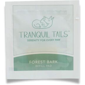 Aromatic Pheromone Refill Pads for Dogs, Forest Bark Scent, Pack of 28 Pads, Made in The USA