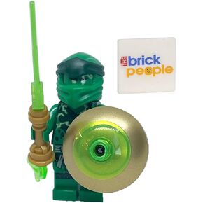 Lego Ninjago: لويد مع سيف اللهب الأخضر ودرع - سيد الجبل
