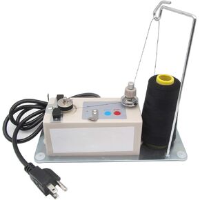CKPSMS Brand -110V Automatic Bobbin Winder & Thread Stand Fit 1/4 "(6mm) Center Hole Bowbins (KP -SBW01 American Plug 110V)