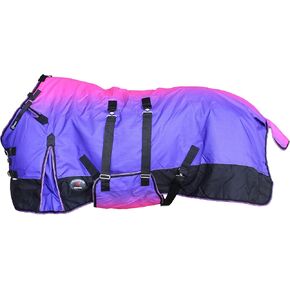 1200D Turnout Waterproof Rain Horse Sheet Light Winter Blanket Coat Cover 393B