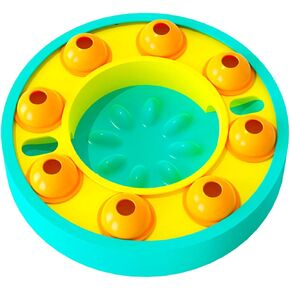 Jovani Dog Slow Leader Pluggle Bluzz Bowl for Small/Medium/أكبر الكلاب جرو متاهة معالجة موزع العدوانية المضغات العدوانية
