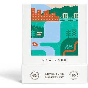 New York Adventure Bucket List: 50 Scratch-Off Cards for Outdoor Activities, Tourist Attractions, and Road Trips - Perfect Travel Gift and Guide for Exploring