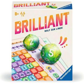Ravensburger Brilliant - 23491 - لعبة لعشاق النرد الذين تتراوح أعمارهم بين 8 سنوات أو أكثر - مناسبة ل 1-6 أشخاص