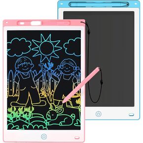 8.5 بوصة شاشة LCD للأطفال للكتابة (حزمة)-لوحة رسومات الشعار المبتكرة الملونة للأطفال الذين تتراوح أعمارها