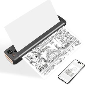 طابعة لاسلكية صغيرة محمولة Rongta ، طابعة حرارية WiFi Bluetooth Mobiz