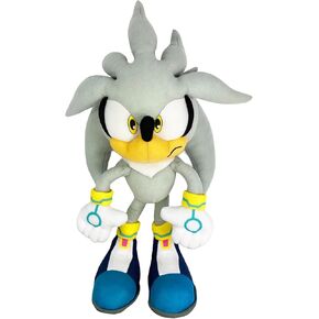 Great Eastern GE-98960 Sonic the Hedgehog 13 "Plush Doll ، Silver