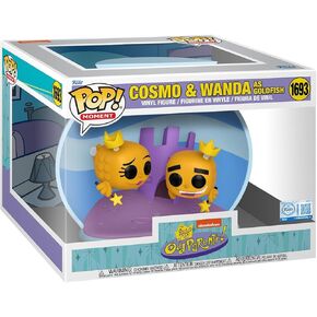 لحظة Punko Pop: أولياء الأمور الغريبة إلى حد ما - Cosmo و Wanda كـ Goldfish - Amazon Exclusive - Vinyl Figure - فكرة هدية - البضائع الرسمية - ألعاب للأطفال والكبار