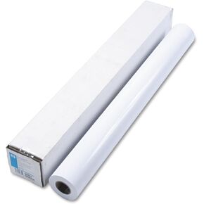 HP DesignJet ورقة تنسيق كبيرة لطبعة النبر ، 7 مل ، 36 "× 100 قدم ، لمعان أبيض