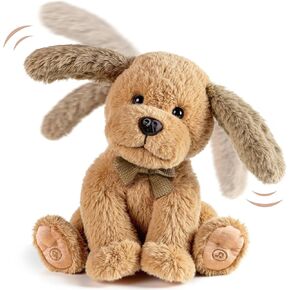 أو Tu Baby Distarated Plush Dog ، والغناء التفاعلي يتحدث عن ألعاب حيوانات جرو محشوة ، 10 "