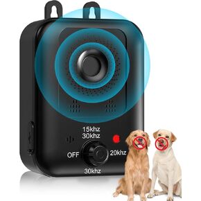 Anti Barking Devices, Auto Dog Barking Control Devices with 3 Modes, Rechargeable Ultrasonic Dog Bark Box Dog Barking Deterrent Devices, Effective Stop Barking Dog Devices for Indoor & Outdoor Dogs o