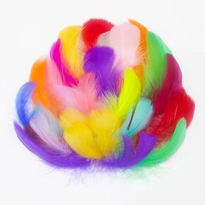 الريش ، الريش للحرف الحرف الملونة ، ريشة 300pcs 3-5 بوصة ل Diy Crafts Dream Catcher Wings Wings Home Party Decorities