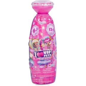 VIP Pets Mini Fans Glam Gems 2 Pack- تشمل حيوانات الأليفة VIP و 6 ملحقات مفاجئة | الأطفال الذين يبلغون من العمر 3 سنوات