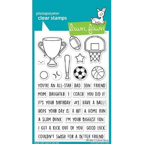 Lawn Fawn Star Clear Stamps 4 "x6"