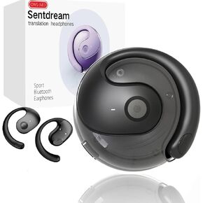 Sentdream Translation Headset Translation Translation Translation Franted 144 Language Online Translation (دليل وظيفة الترجمة) ، Hy-T26 Pro Wireless Bluetooth