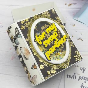 KSCRAFT 2025 March Spring Metal Cutting Dies Stencils for DIY Scrapbooking Decorative Embossing DIY Paper Card (Large Spring Bag)
