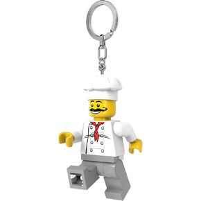 LEGO Minifigures Large 3 Inch Tall Figure Keychain Light - Chef (KE24H)