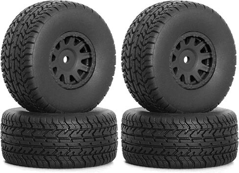 4Pcs RC Tires and Wheel for 1/14 Mojave Grom,RC Front/Rear Wheel Tires in Saudi Arabia