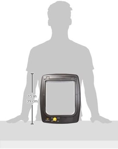 Ferplast Cat و Dog Flap Swing 11 ، بني in Kuwait