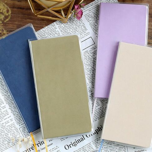 3PCS Clear Book Cover, A6 Notebook Cover, Clear Plastic Sleeves for Notebooks, Rocketbook, Scrapbook Supplies, A6 Notebook Accessories in Kuwait
