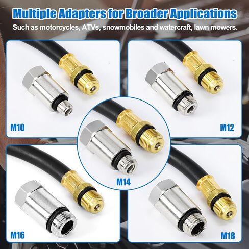 BETOOLL 13pcs Compression Tester with Spark Plug Tester - 300PSI Engine Cylinder Compression Gauge Automotive Tool in Saudi Arabia