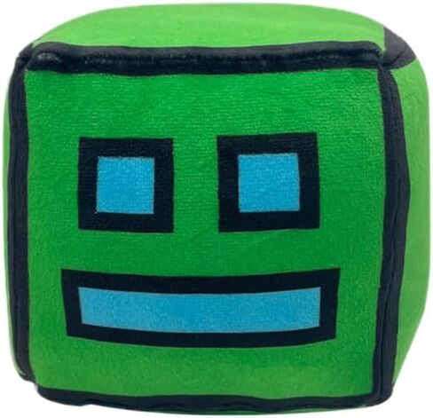 4.7" Geometry Cube Plush Toys Stuffed Plushie Doll Small Pillow Pendant Game Cute Kids Fans Collection Birthday Gift (4 PCS) in Kuwait