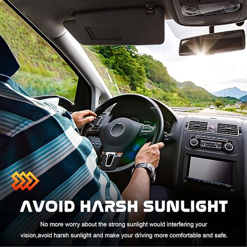 Beige Driver Left + Passenger Right Side Sun Visor Replacement Compatible with Toyota Venza 2009 2010 2012 2013 2014 2015 2016 with Sunroof Replace 74320-0T021-A1 74320-0T021-B1 in Kuwait