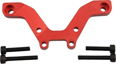 Aluminum Front Shock Tower Damper Plate Upgrade Part for Arrma 1/18 Typhon GROM MEGA 380 Brushed 4X4 Buggy, Replaces ARA2106 (Red) in Kuwait
