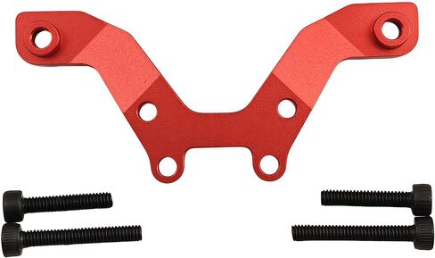 Aluminum Front Shock Tower Damper Plate Upgrade Part for Arrma 1/18 Typhon GROM MEGA 380 Brushed 4X4 Buggy, Replaces ARA2106 (Red) in Kuwait