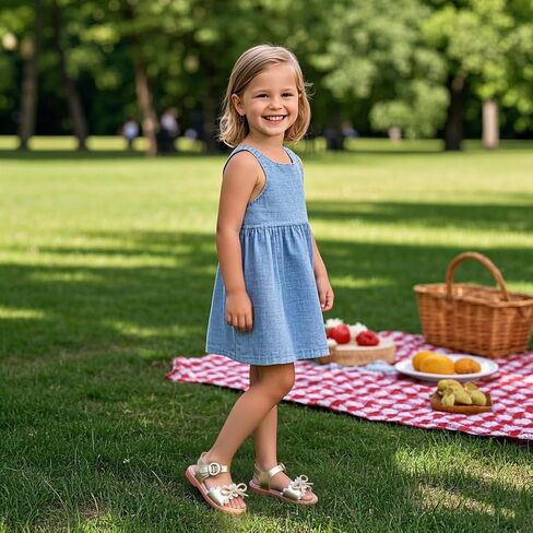 GINFIVE Toddler Girls Sandals Girls Toddler Sandals Little Girls Kids Shoes in Kuwait
