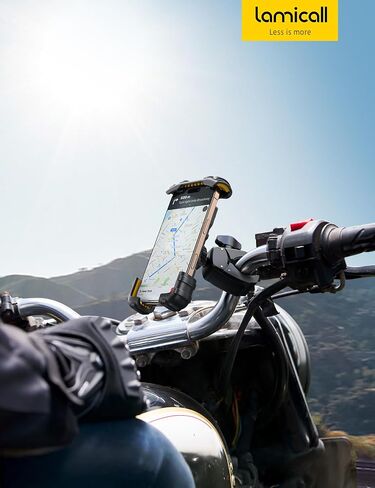 Lamicall Bike Phone Holder Mount - Motorcycle E-Bike Scooter Handlebar Clip in Kuwait