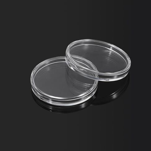 Hipiwe 39mm Coin Coin Case Coin Case - 100pcs Air Coin Coin Coin Coin Coin Contoring Container Silver and Copper Rounds 1oz rovels for Attulals Aroms in Saudi Arabia