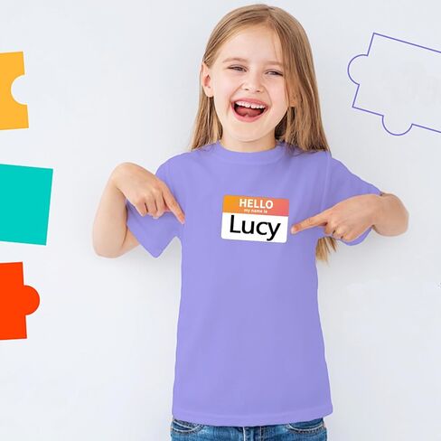 120 PCS Boho Name Tag Stickers (2.5 "x3.5) حجم كبير مرحبًا ، اسمي ملصقات للفصول الدراسية وملصقات Nametags وملصقات الأسماء للأطفال والطالب والمعلمين in Kuwait