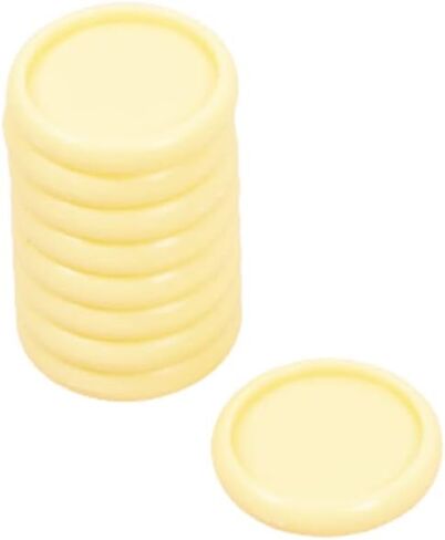 Craftelier - Plastic Disc Rings S for Binding Planners, Notebooks or Albums | Ideal for Scrapbooking and Crafting | Pack of 9 pcs. 25 mm Diameter - Mint Green Colour in Saudi Arabia