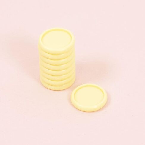 Craftelier - Plastic Disc Rings S for Binding Planners, Notebooks or Albums | Ideal for Scrapbooking and Crafting | Pack of 9 pcs. 25 mm Diameter - Mint Green Colour in Saudi Arabia