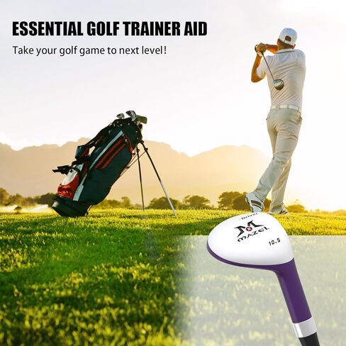 MAZEL Mini Driver/Iron Golf Clubs Swing Trainer Aid to Improve Your Hitting Accuracy & Speed in Kuwait