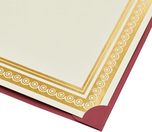 Best Paper Greetings - Bulk Certificate Holders for Graduation, Diploma, Employee Appreciation, Certifications (8.5 x 11) - Pack of 12 in Saudi Arabia