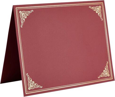 Best Paper Greetings - Bulk Certificate Holders for Graduation, Diploma, Employee Appreciation, Certifications (8.5 x 11) - Pack of 12 in Saudi Arabia